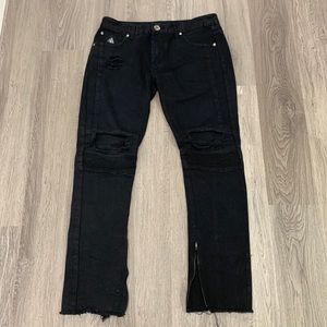 DNM Collection men’s black jeans - size 32